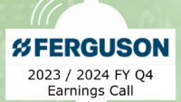 Ferguson 2023-24 Q4 Earnings Report