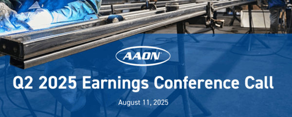 AAON Q2 Earnings HVACR