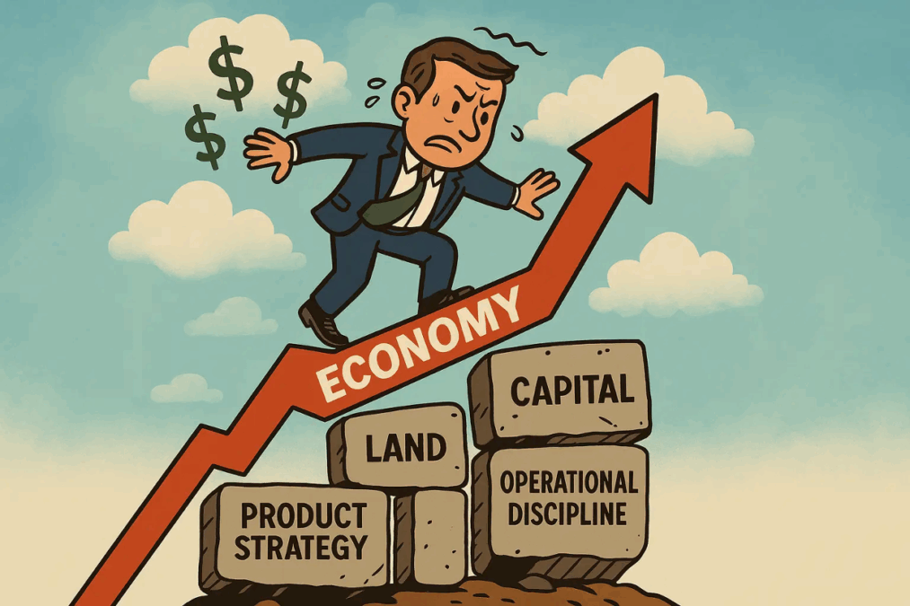 Housing market trend graphic showing demographic shifts, rates, and construction forecasts