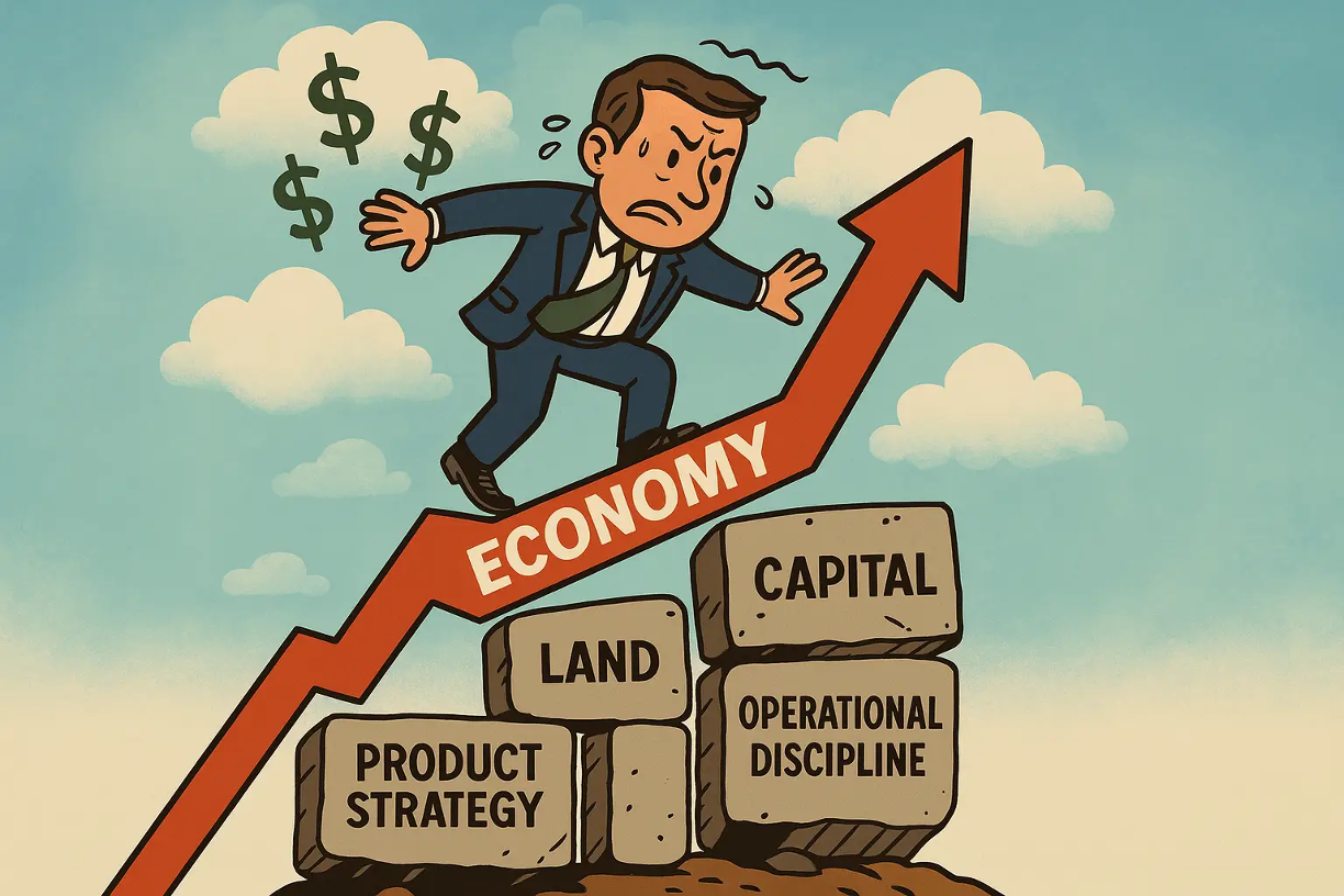 Housing market trend graphic showing demographic shifts, rates, and construction forecasts