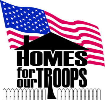 Homes for Our Troops key ceremony celebrating Army Sgt. Eric Trinidad receiving the keys to his specially adapted home