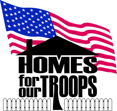 Homes for Our Troops key ceremony celebrating Army Sgt. Eric Trinidad receiving the keys to his specially adapted home