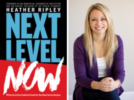 Heather Ripley author of Next Level Now book for home service companies