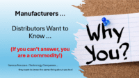 Manufacturers - Why You?