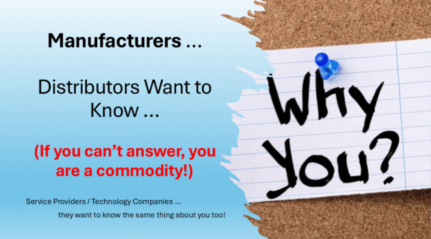 Manufacturers - Why You?