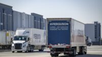 HVAC distribution warehouse representing Ferguson Enterprises channel strategy and Q1 2026 results