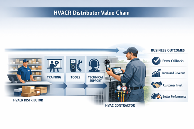 HVACR Distributor Value Chain