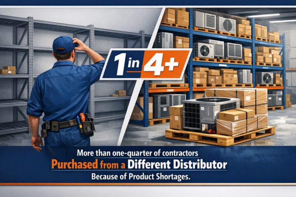 Importance of Product Availability to HVAC Contractors - HVACRTrends