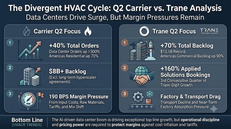 Carrier Trane Q2 2026 Earnings - HVACR Trends